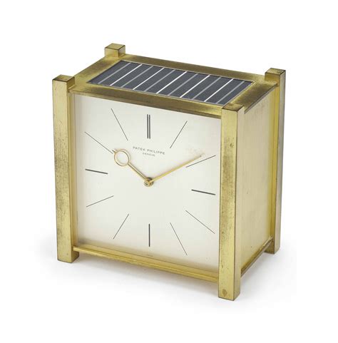 solari c repres patek philippe|Patek Philippe. A gilt brass square.